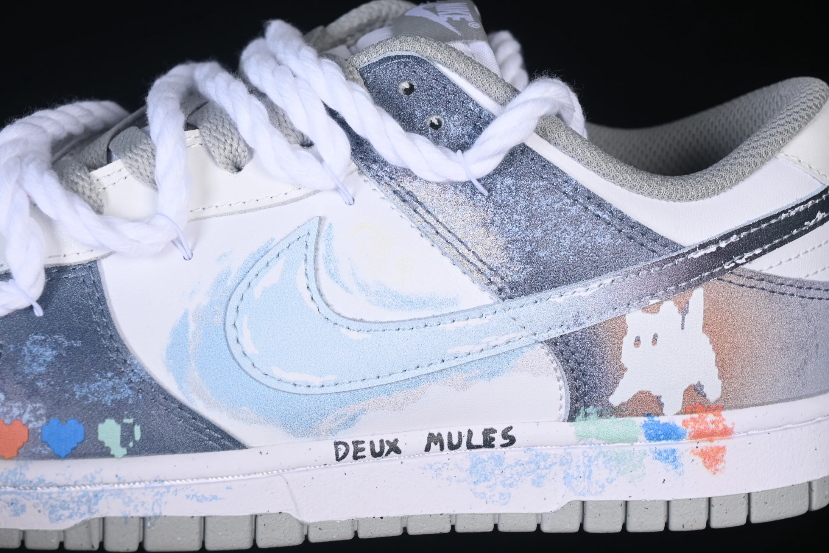 All categories Nk SB Dunk Series Nk SB Dunk Low High-end customized low-top sneakers Nike SB Dunk Low Fantasy Starry Sky Straps Low-top casual sneakers DD1391-103